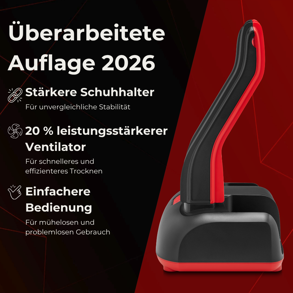 ShoeDry Airo überarbeitete Auflage 2026