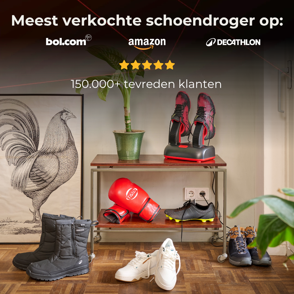 ShoeDry Airo, bestseller op bol.com, Amazon en Decathlon