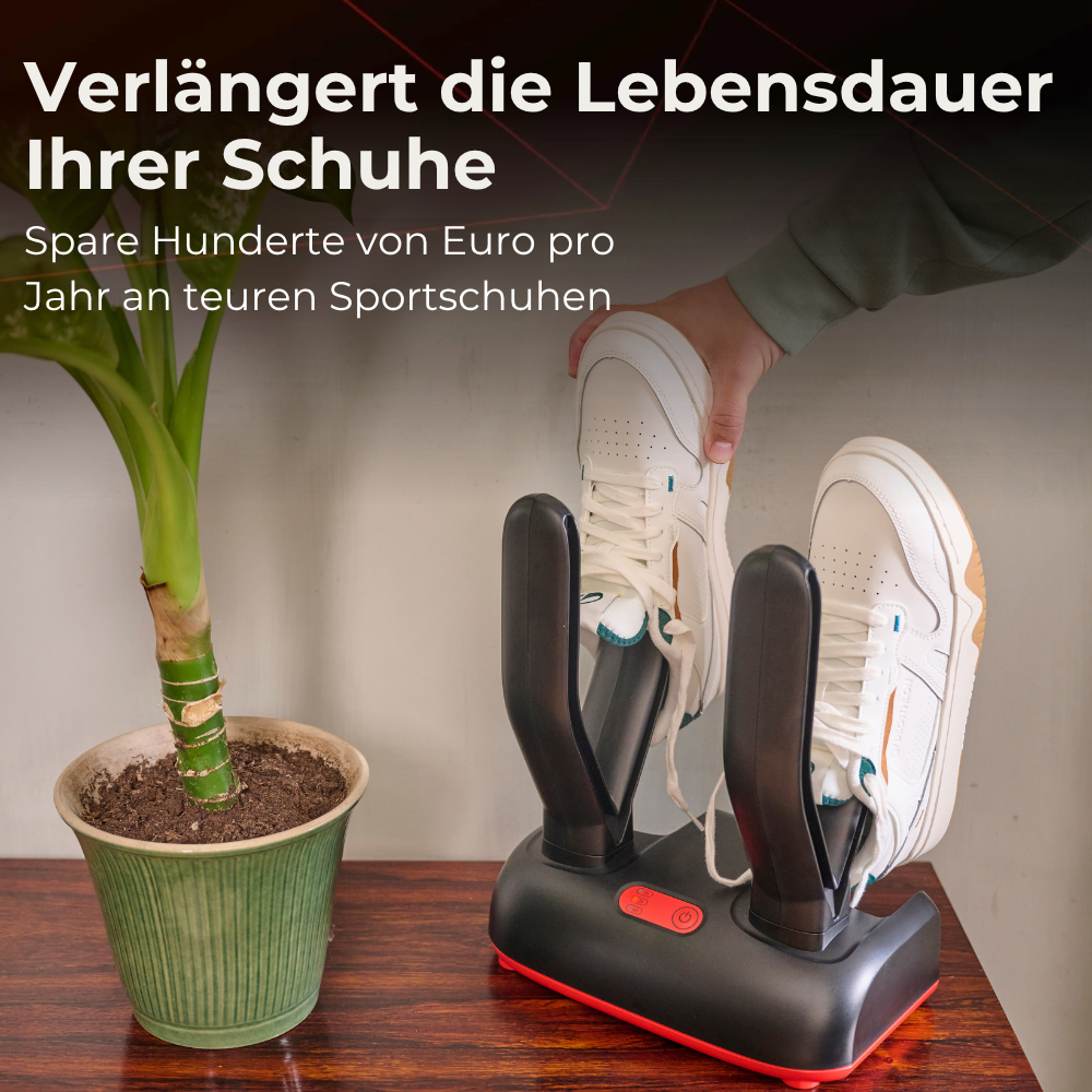 ShoeDry Airo verlängert die Lebensdauer Ihrer Schuhe