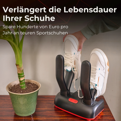 ShoeDry Airo verlängert die Lebensdauer Ihrer Schuhe