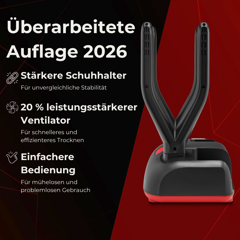 ShoeDry Airo überarbeitete Auflage 2026