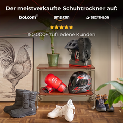 ShoeDry Airo, der meistverkaufte Schuhtrockner auf bol.com, Amazon und Decathlon