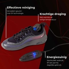 ShoeDry Airo droogt en reinigt
